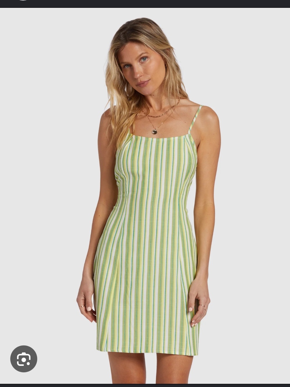 Billabong Stay Awhile Mini Dress